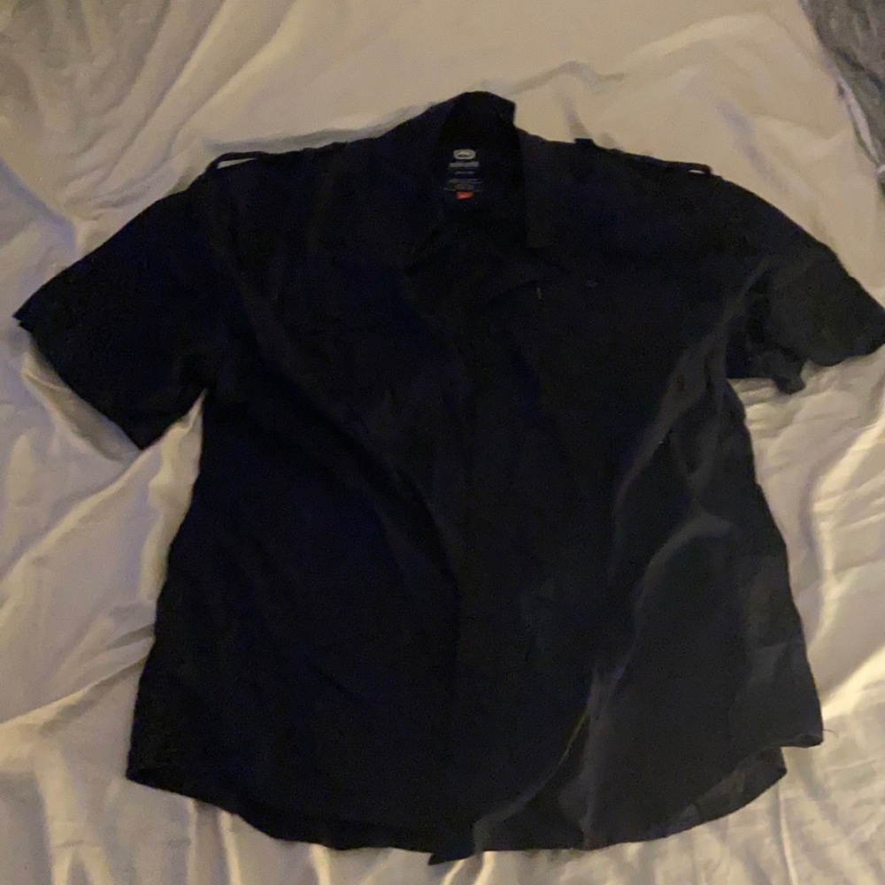 Black button up shirts